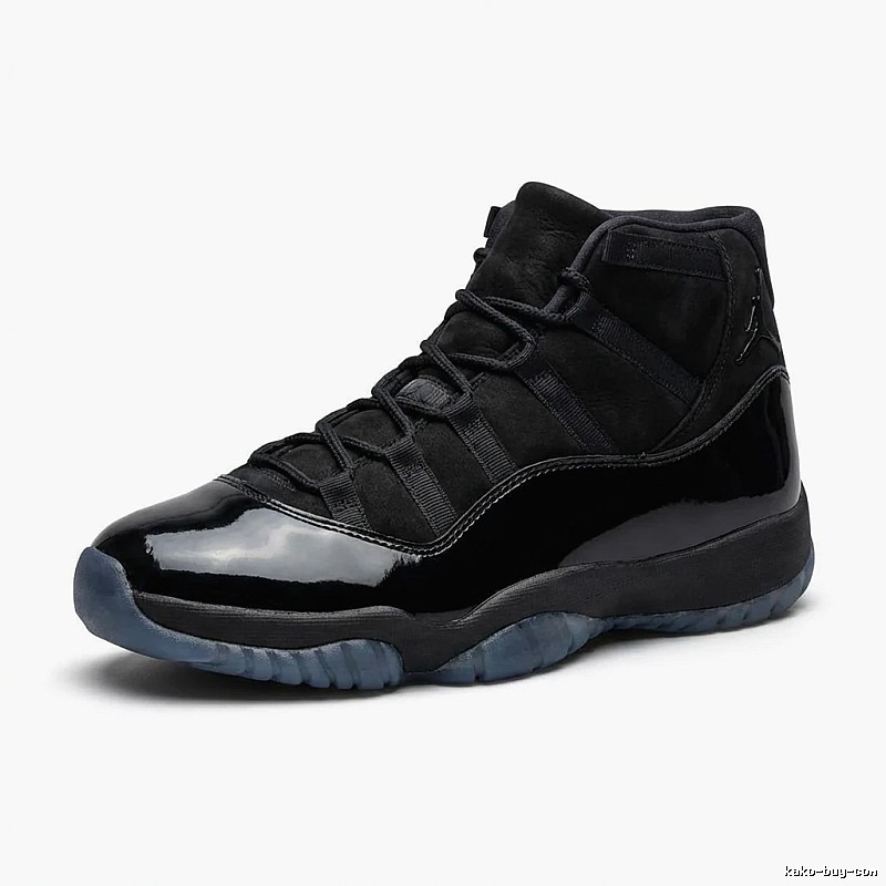 Classic Black Jordan 11 sneakers