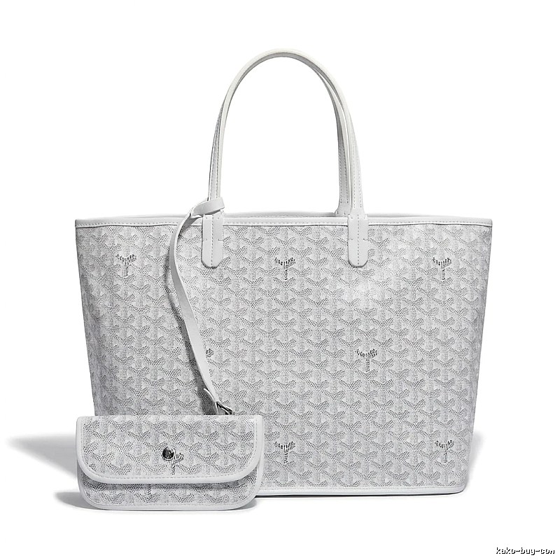 Classic white tote bag of GOYARD