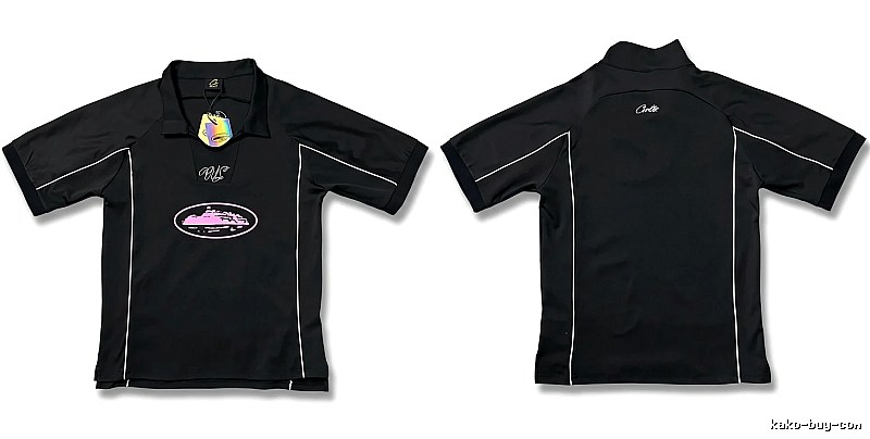 Corteiz sporty black short sleeves