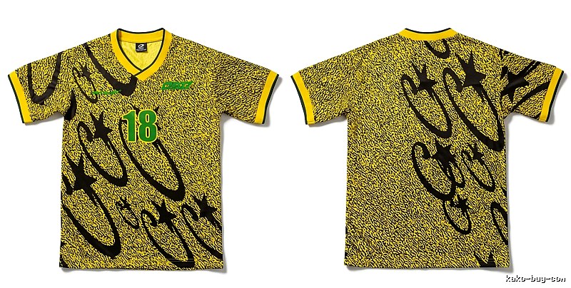 Corteiz trendy yellow jersey