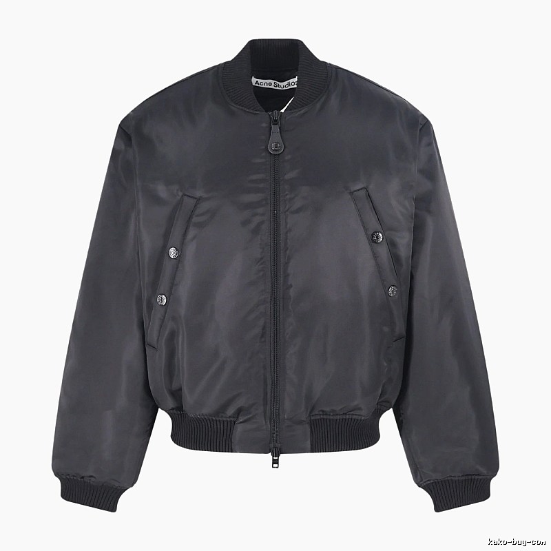 C.P. Bomber Jacket in Charcoal - smooth shell