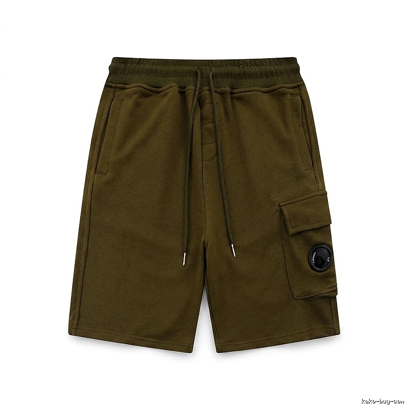 C.P. Company olive work-style shorts