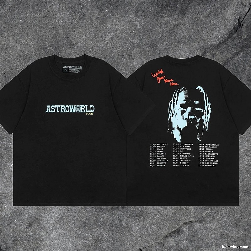 Denim Tears Black Graphic T-Shirt Easy Pairing