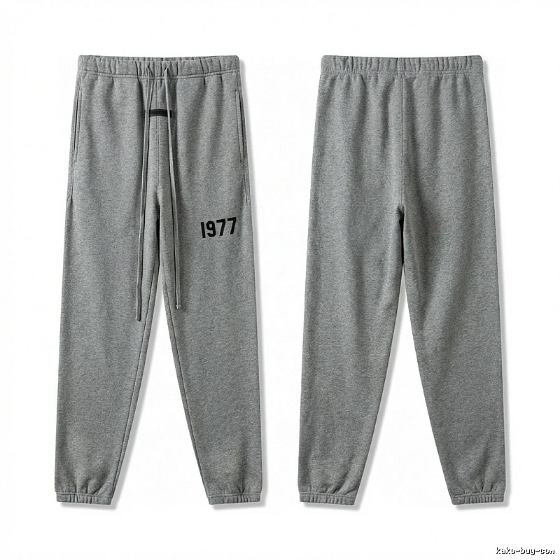 ESSENTIALS 1977 Casual Grey Sweatpants