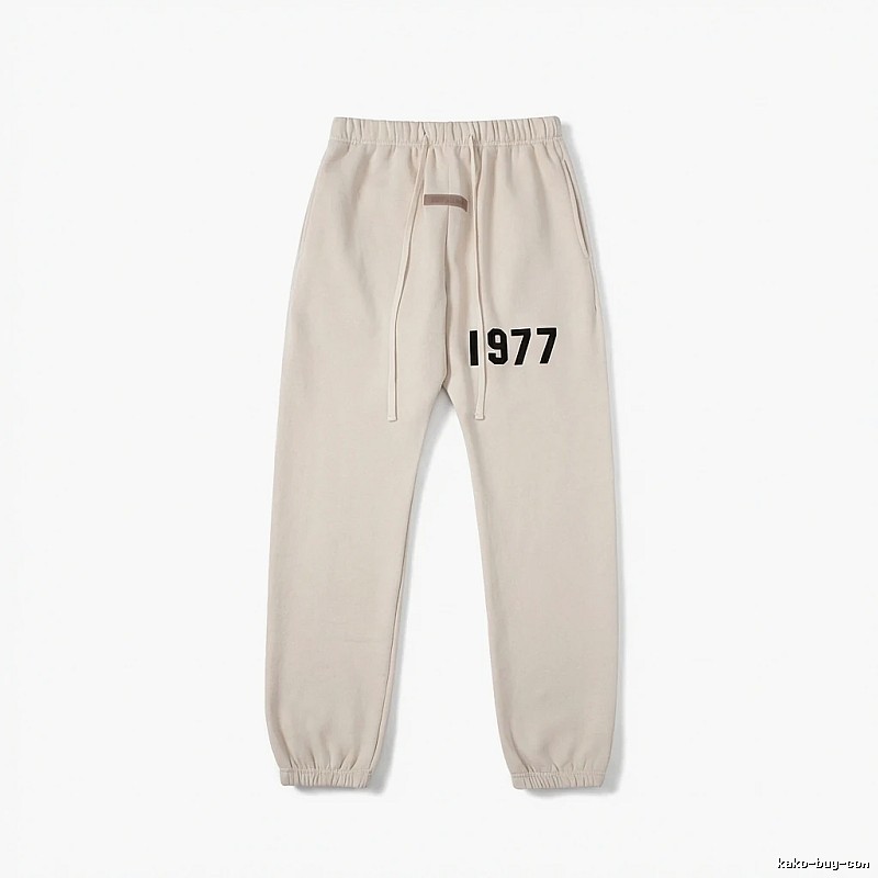 ESSENTIALS 1977 Minimalist Style Beige Pants