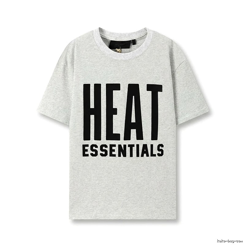 ESSENTIALS HEAT Series Grey T-shirt