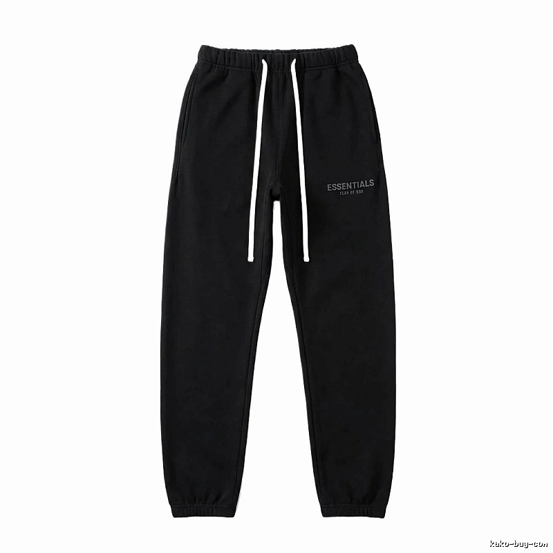 ESSENTIALS minimalist black sweatpants
