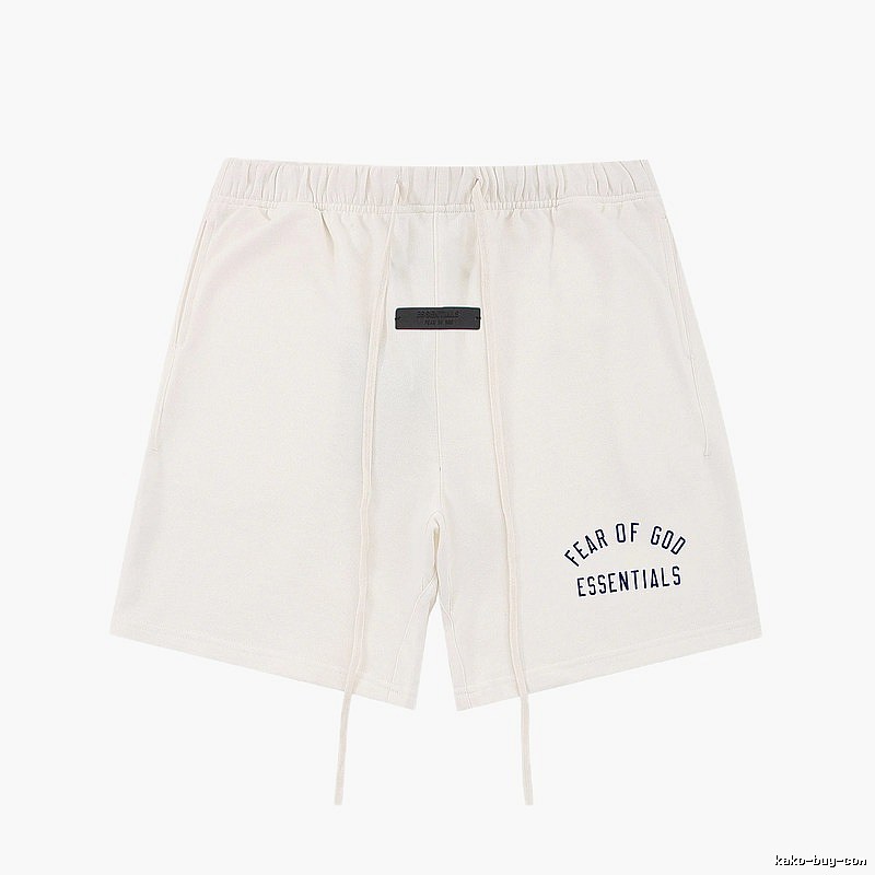 ESSENTIALS minimalist style white shorts