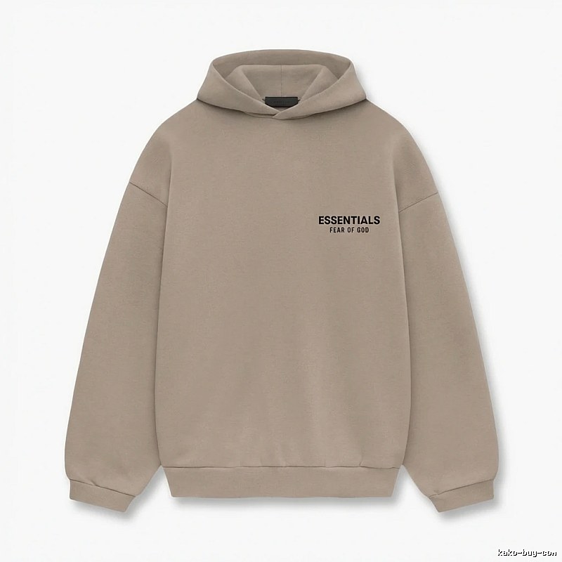 ESSENTIALS Simple Style Khaki Sweatshirt