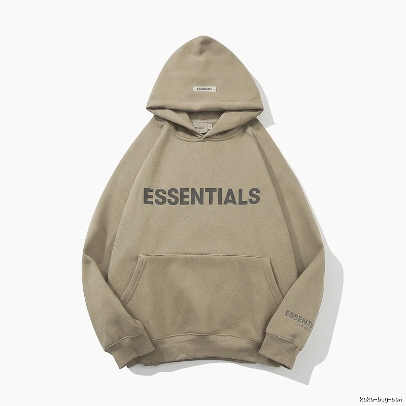 ESSENTIALS Simple Style Khaki Sweatshirt
