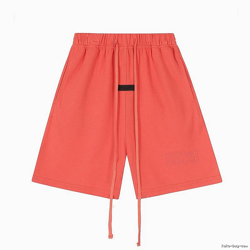 ESSENTIALS Simple Style Orange Shorts