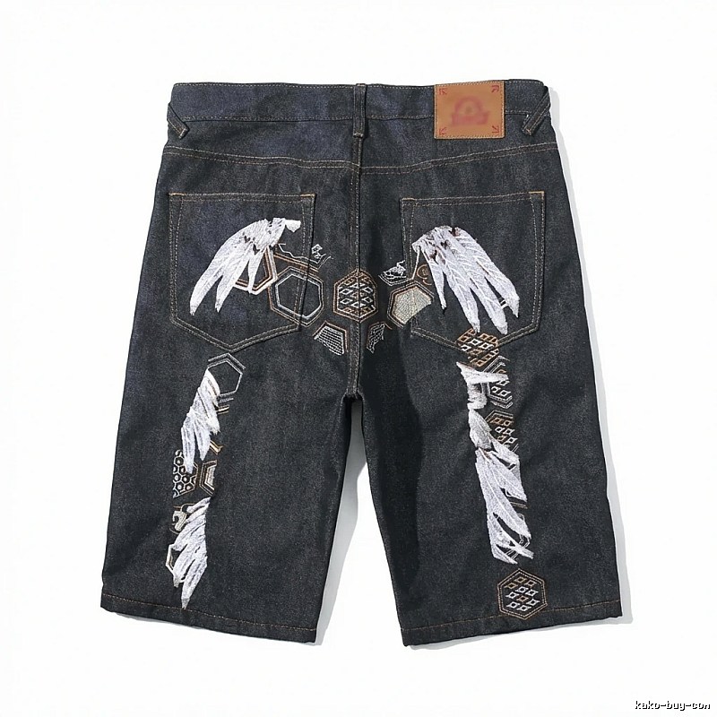 EVISU trendy denim shorts