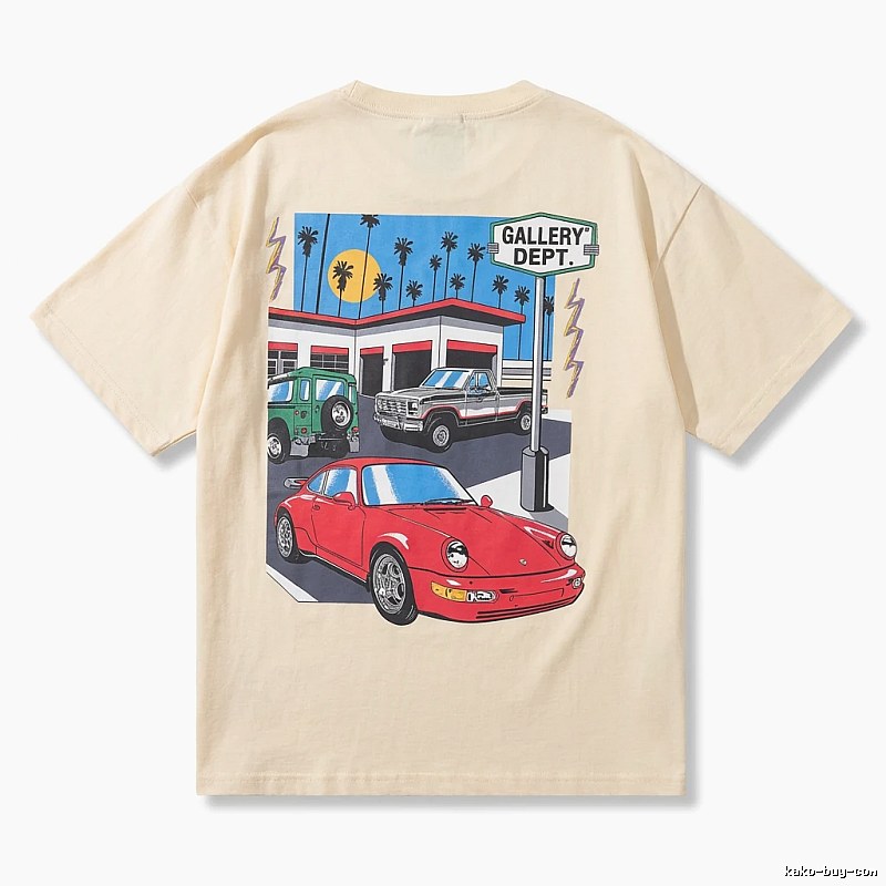Gallery Dept Car Print Style T-shirt