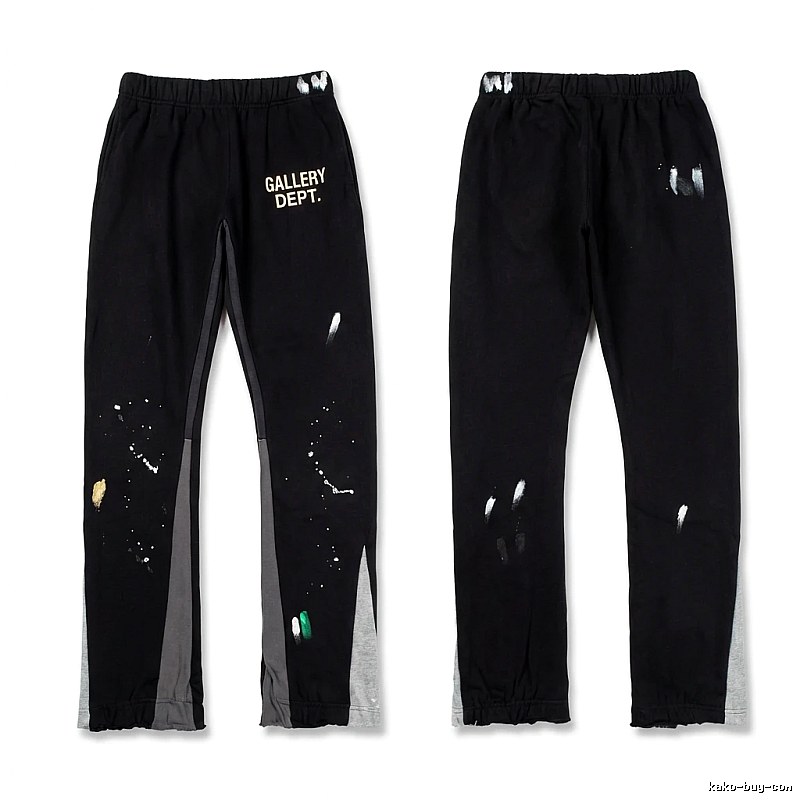 Gallery Dept Graffiti Style Black Long Pants