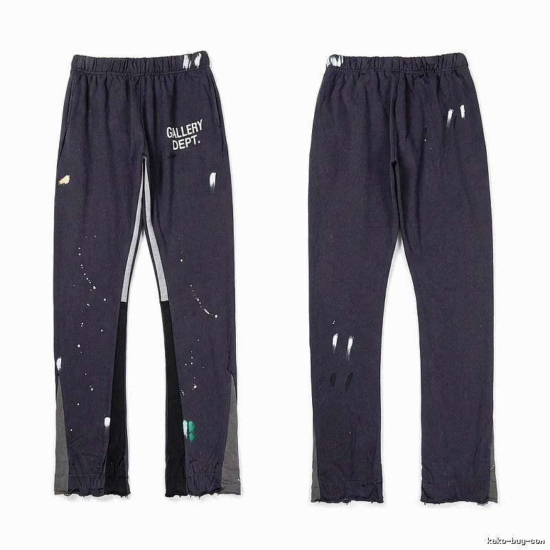 Gallery Dept Graffiti Style Black Pants