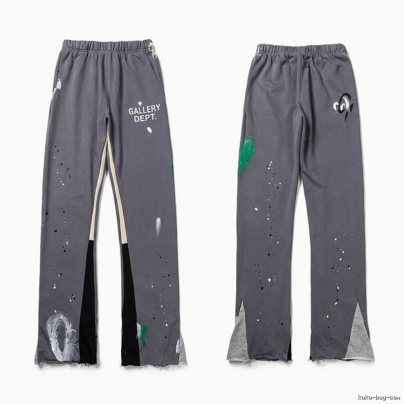 Gallery Dept Graffiti Style Grey Trousers