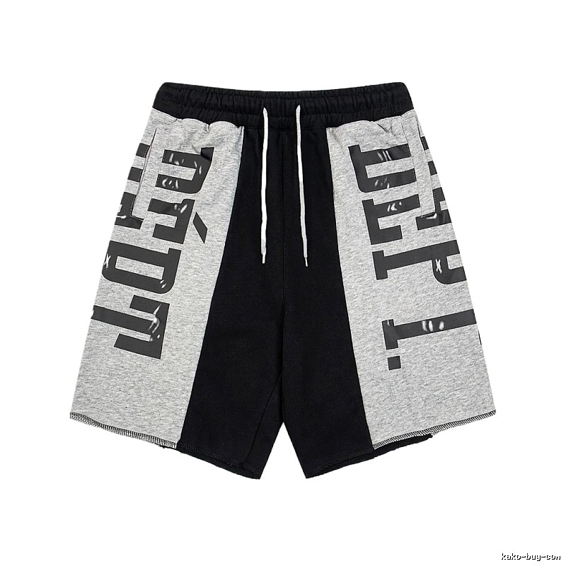 Gallery Dept. Letter Color-Block Casual Shorts