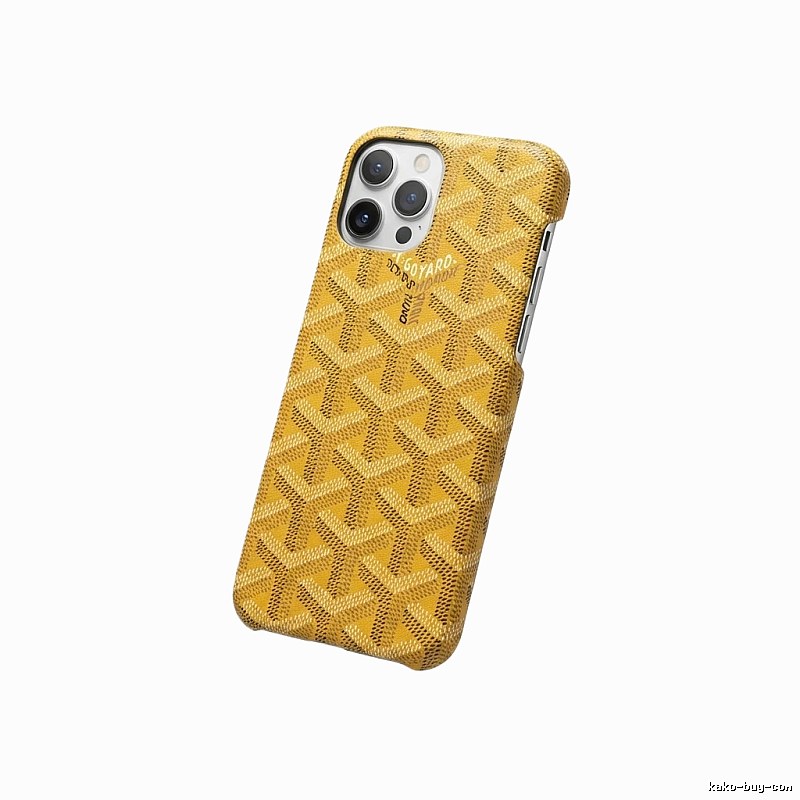 Goya classic yellow iPhone case