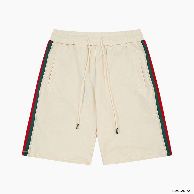 Gucci retro style off-white shorts