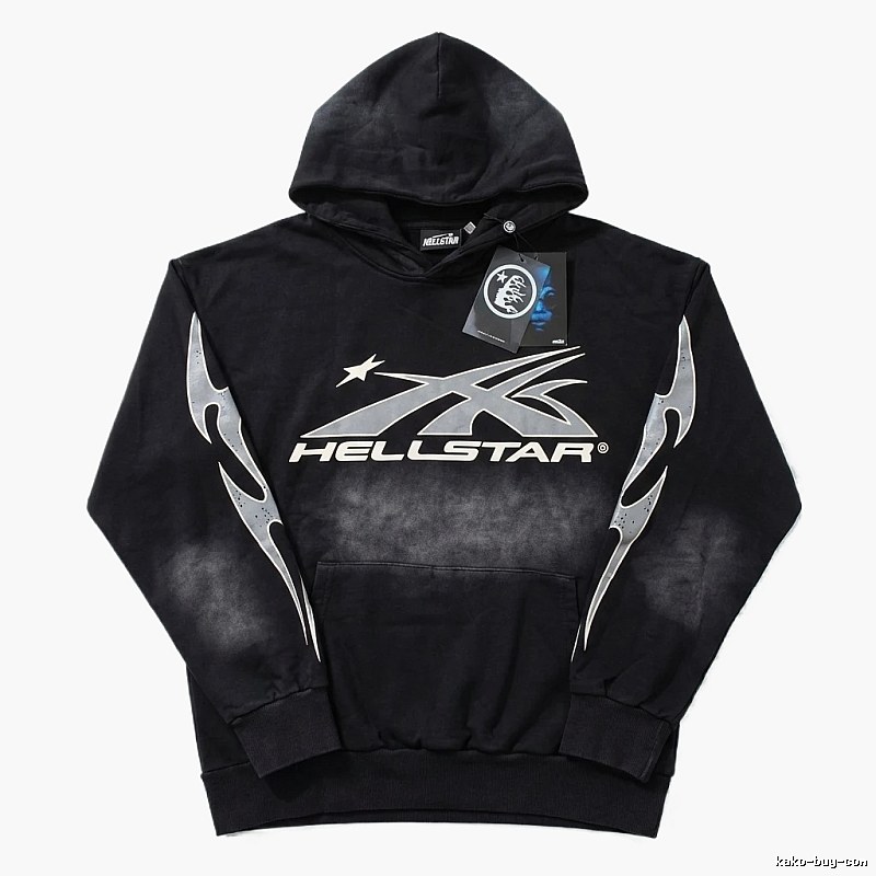 Hellstar Dark Style Black Hoodie