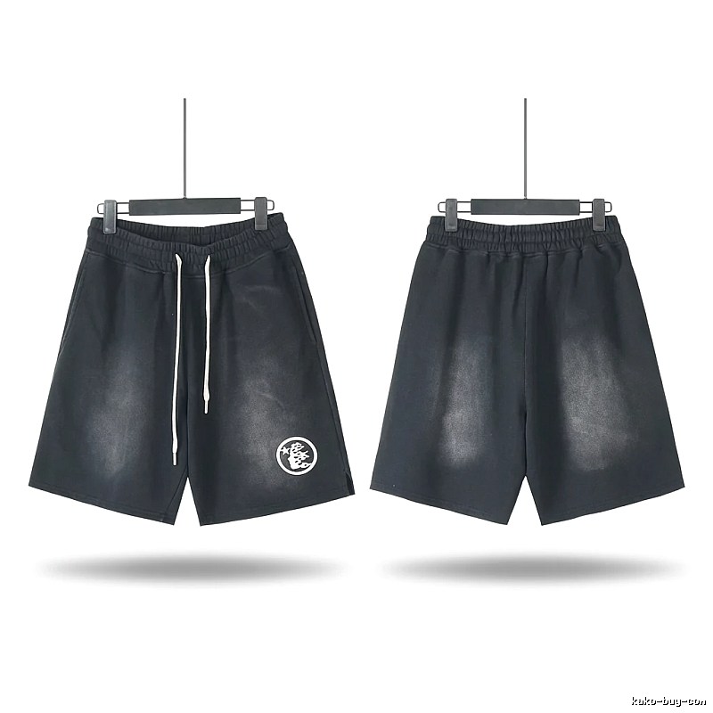 Hellstar dark style black shorts