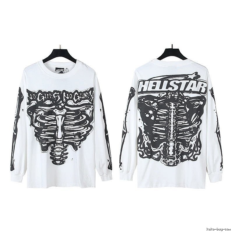 Hellstar Dark Style Skull White T-shirt