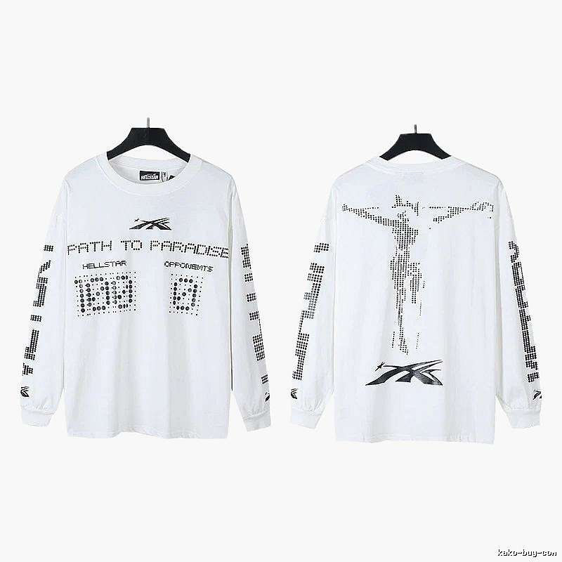 Hellstar religious style white T-shirt