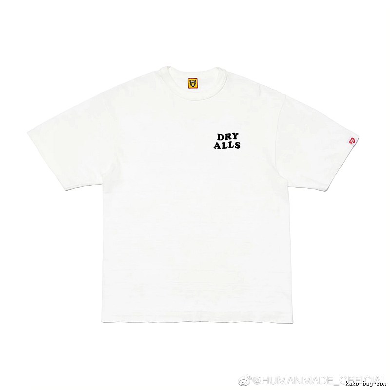 HUMAN MADE EDRYALLS Japanese Streetwear White Short Sleeve T-Shirt
