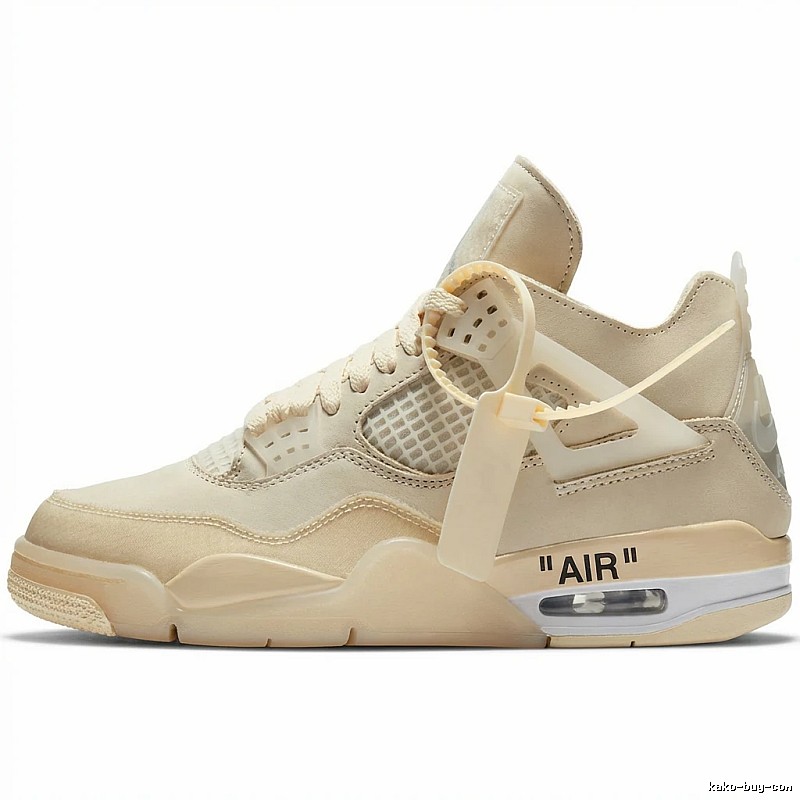 Jordan 4 Retro Style off-white shoes