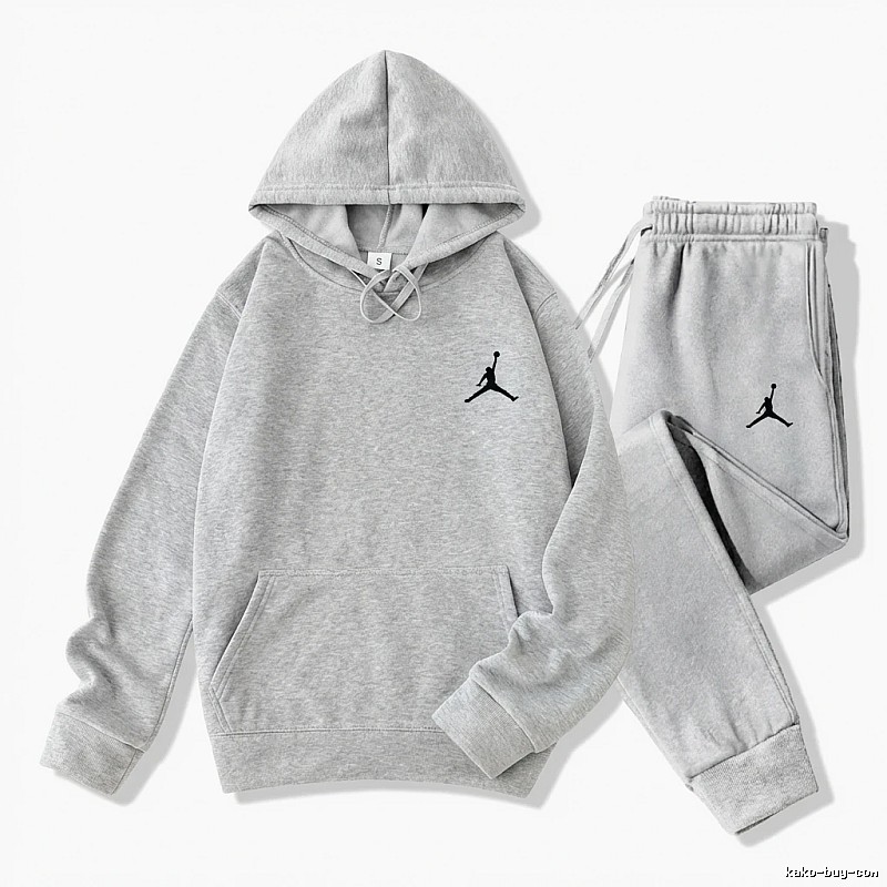 Jordan Sports and Leisure Style Grey Suit