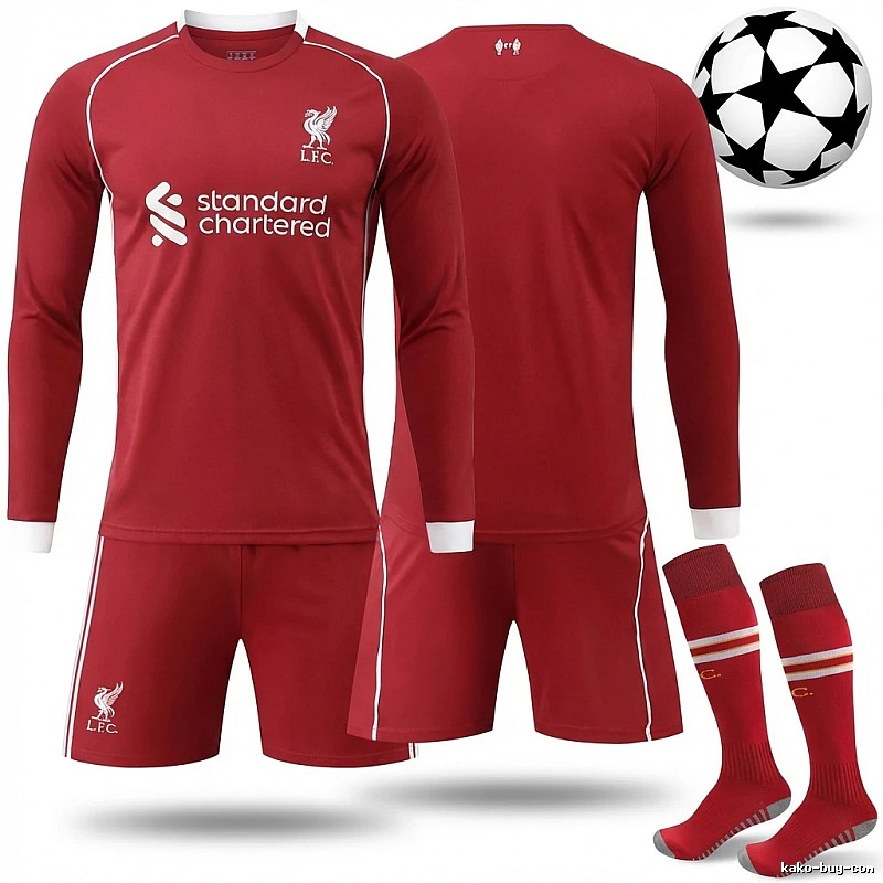 LFC red football sportswear