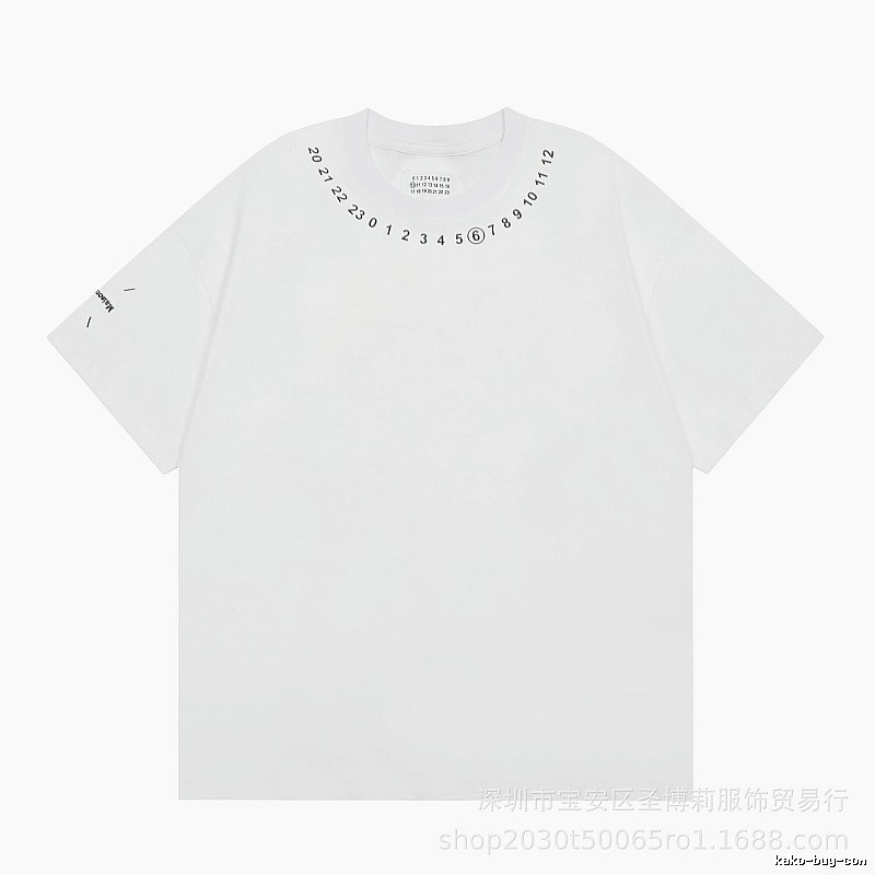 Maison Margiela MM6 High Street Style White T-Shirt