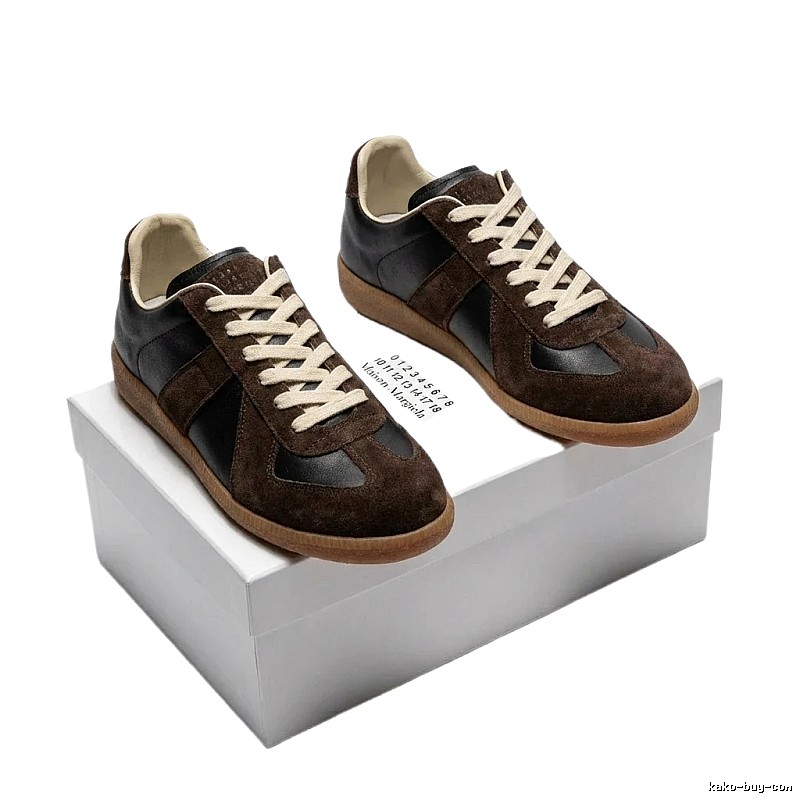 Maison Margiela retro brown shoes
