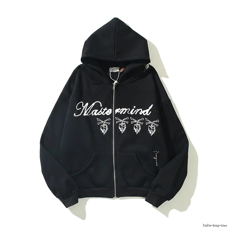 Mastermind Dark Style Hooded Coat