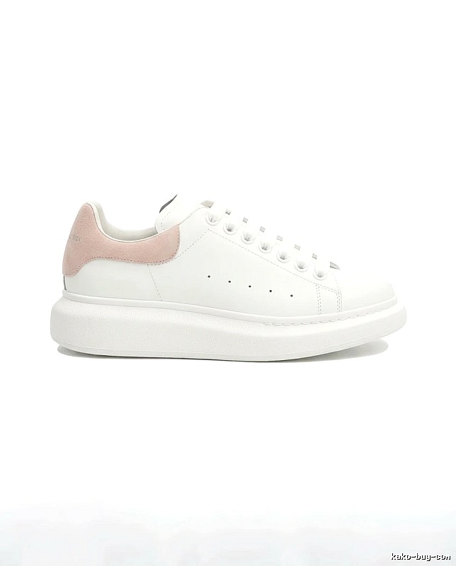 McQueen pink - tail thick - soled small white shoes
