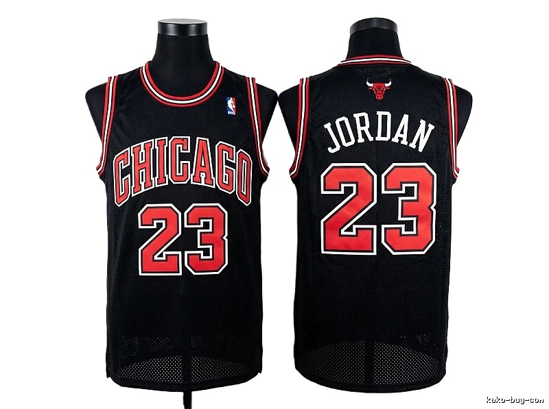 Michael Jordan Jordan-style black jersey