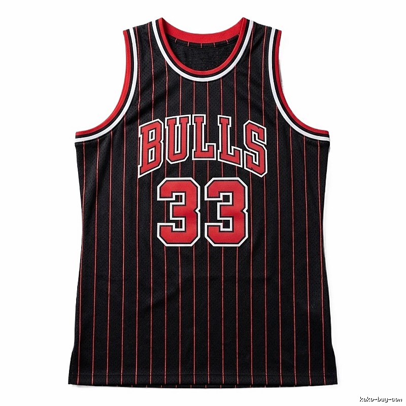 Michael Jordan retro black and red jersey