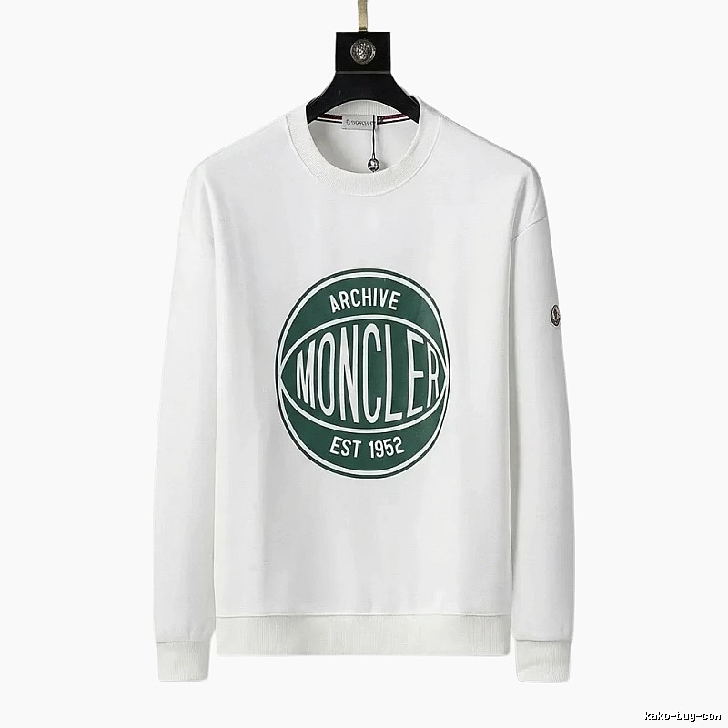 Moncler Archive Retro White Sweatshirt