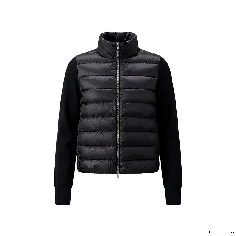 Moncler black fashionable down jacket