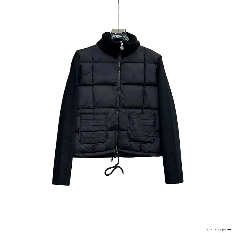 Moncler classic black down jacket