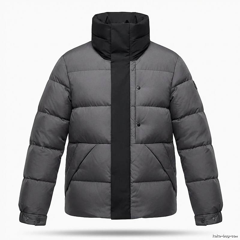 Moncler classic grey down jacket