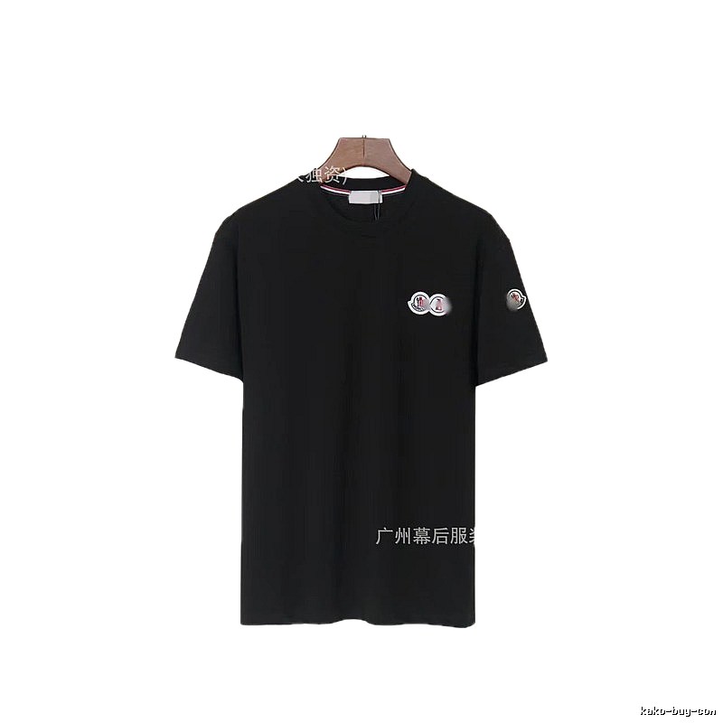 Moncler Co-branded Casual Style Black Short-sleeve T-shirt