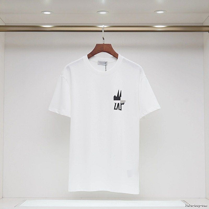 Moncler Printed Casual-style White Short-sleeve T-shirt