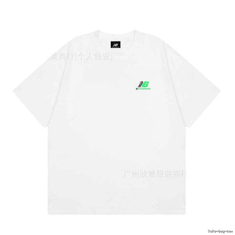 New Balance Casual Series Minimalist Style White T-Shirt