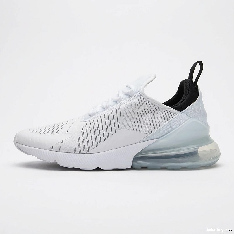 Nike Air retro-style white shoes