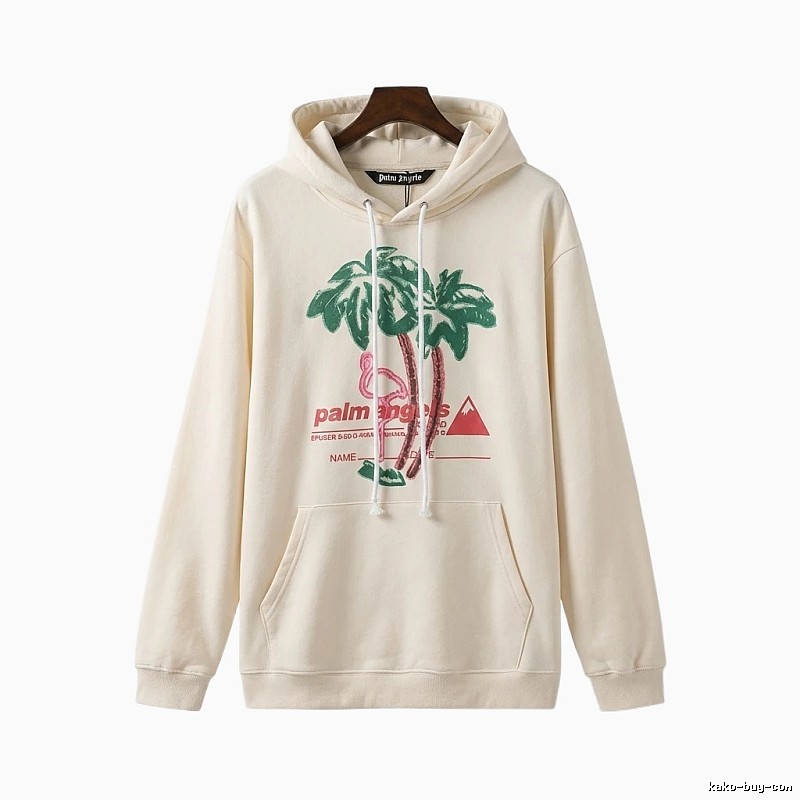 Palm Angels Printed Casual Hoodie