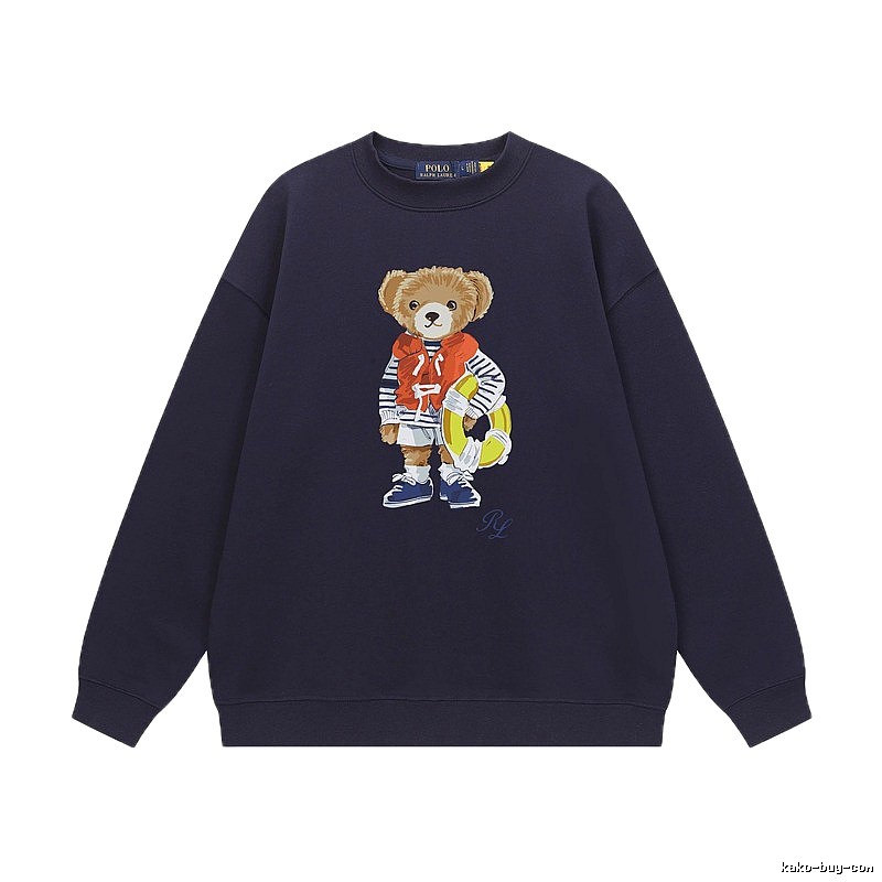Ralph Lauren Bear Navy-style Sweatshirt