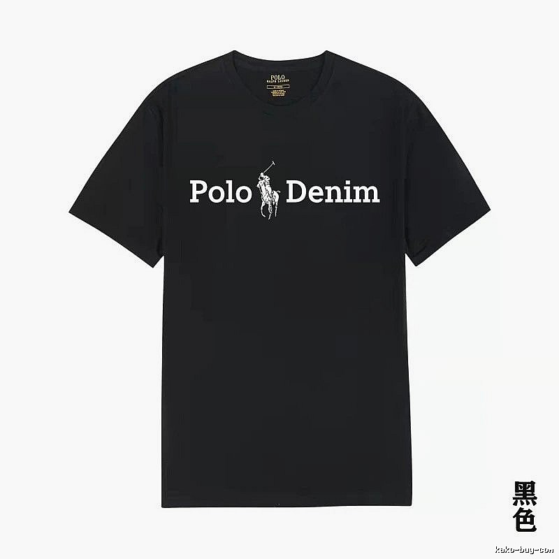 Ralph Lauren Polo Denim Black T-shirt