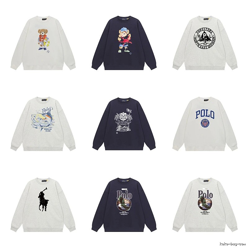 Ralph Lauren retro-style sweatshirt
