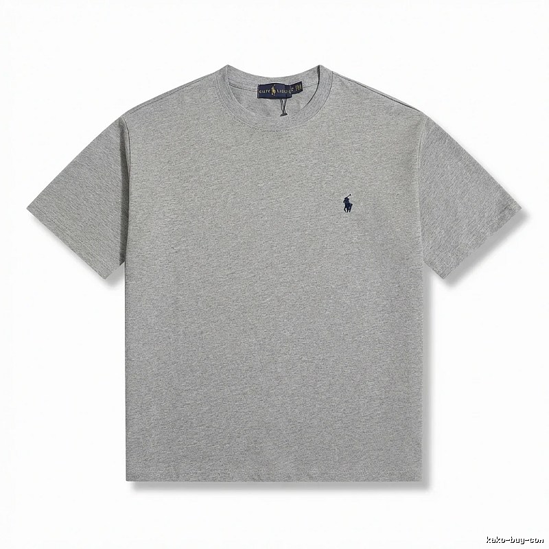 Ralph Lauren's classic and simple style gray T-shirt.